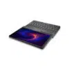 Mini Laptop GPD Pocket 3 mostrato in posizione piatta