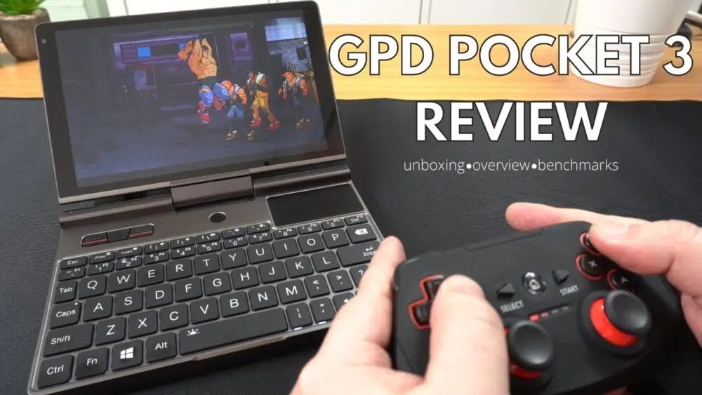 GPD Pocket 3 Mini Laptop Videogranskning Miniatyrbild