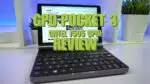 Mini Laptop GPD Pocket 3 con processore Intel, dotato di doppi altoparlanti per un'uscita audio ricca.