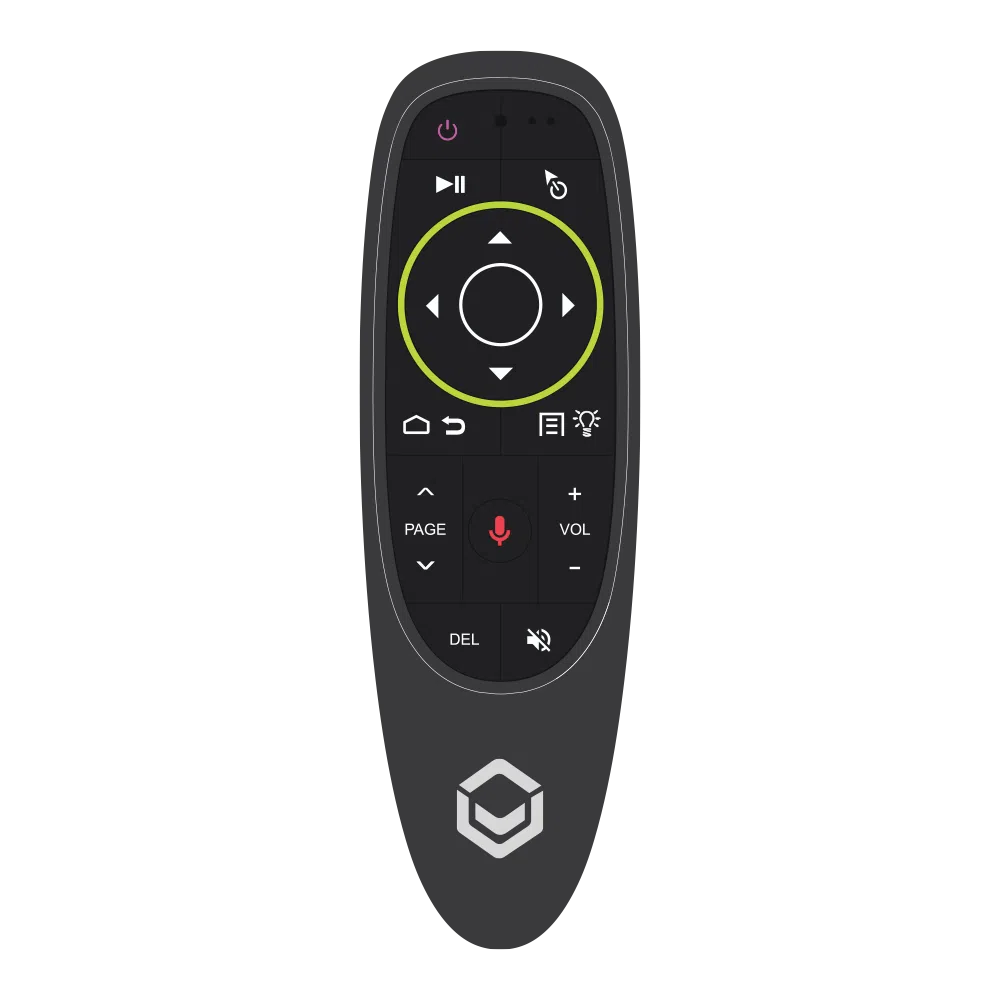 DroiX G10S Air-Mouse retroilluminato - Vista frontale