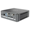 Mini PC Windows Proteus by DroiX - Visto dal retro con Display Port, porta HDMI, porta USB Type-C, 2x USB Type-A e porta Ethernet RJ45 1GB/s
