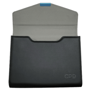 Custodia in pelle GPD POCKET 3 aperta