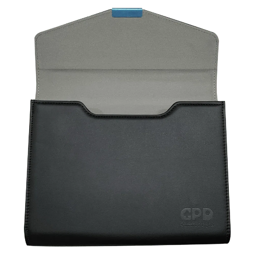 GPD POCKET 3 leather case open