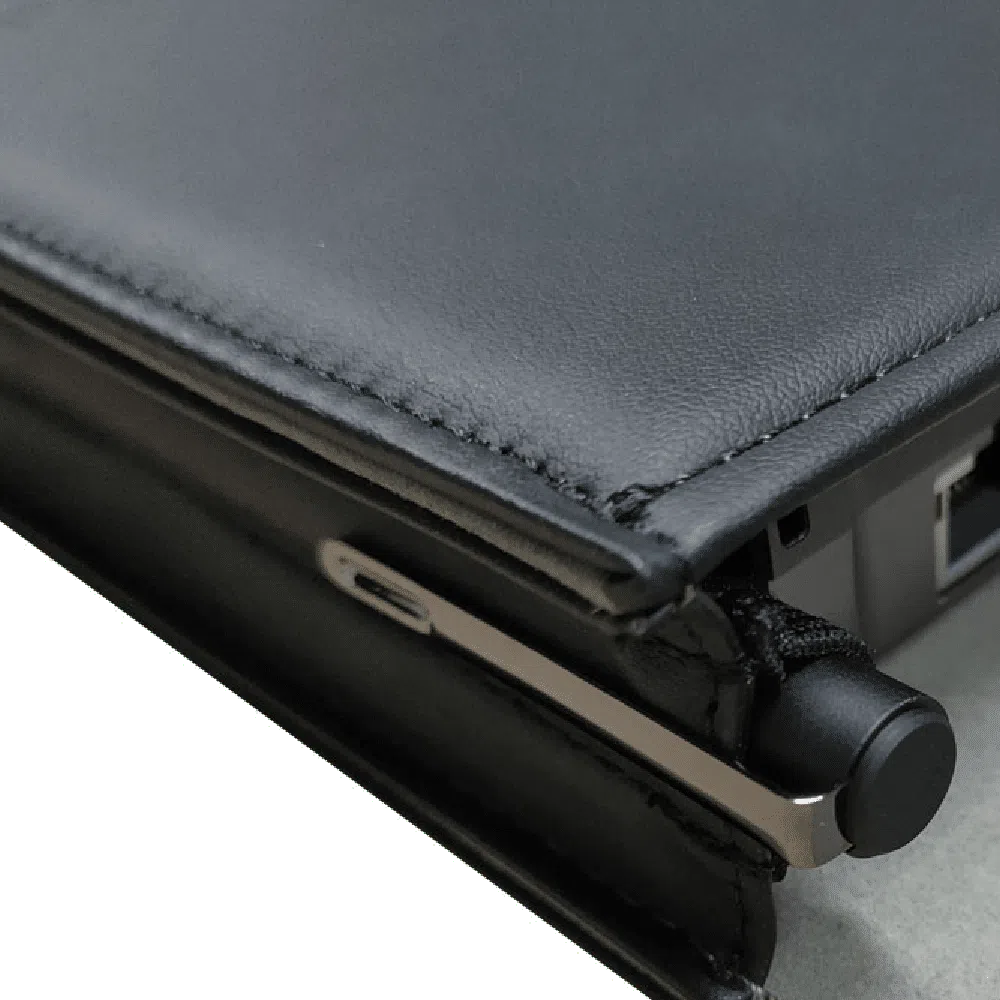 GPD POCKET 3 leather case compatible with stylus