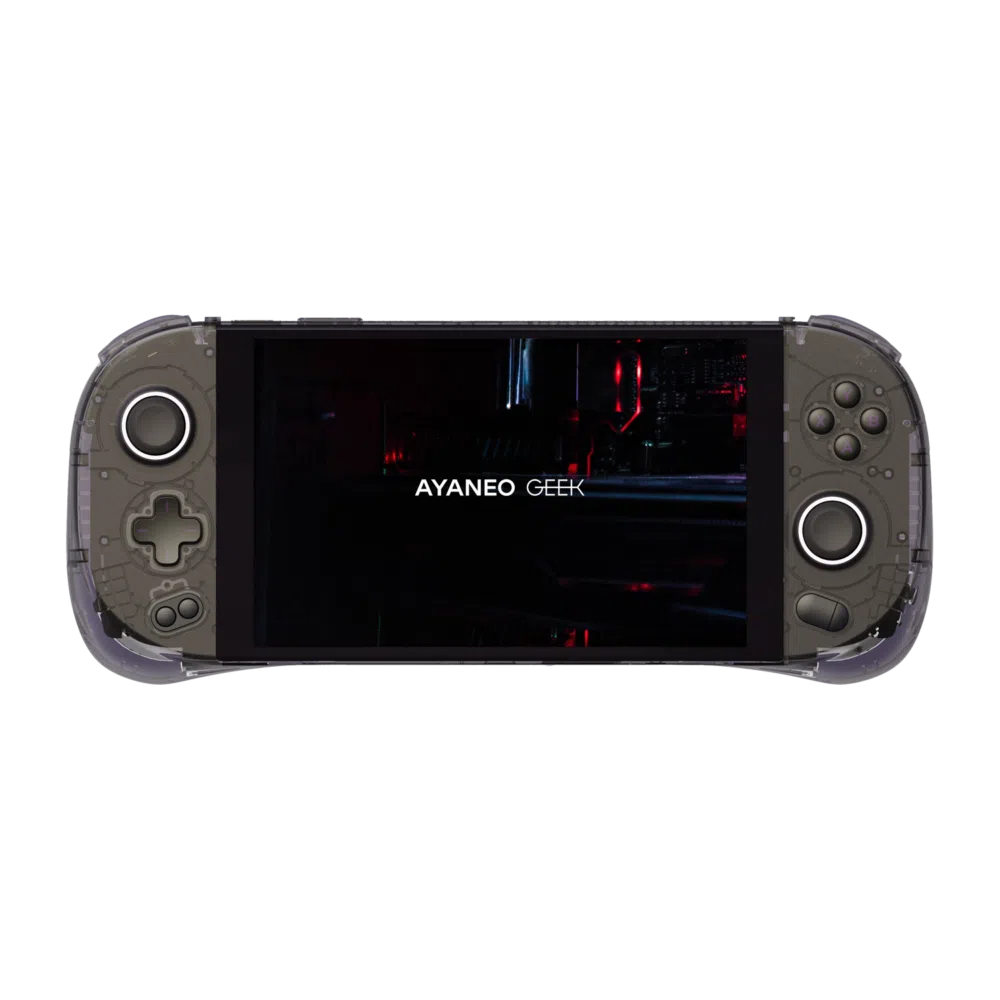 AYANEO GEEK Clear Purple frontside Windows håndholdt