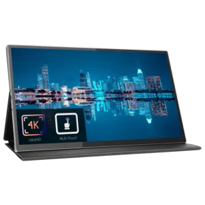 15,6" 4K kaasaskantav puuteekraaniga monitor