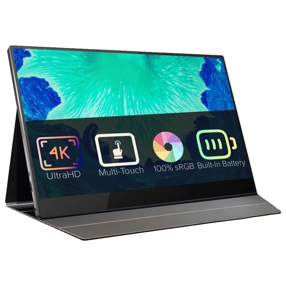 Monitor Portatile su Supporto