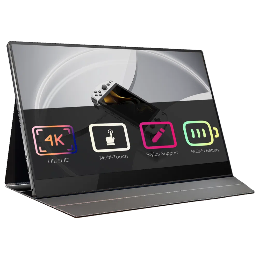 Monitor Portatile su Supporto