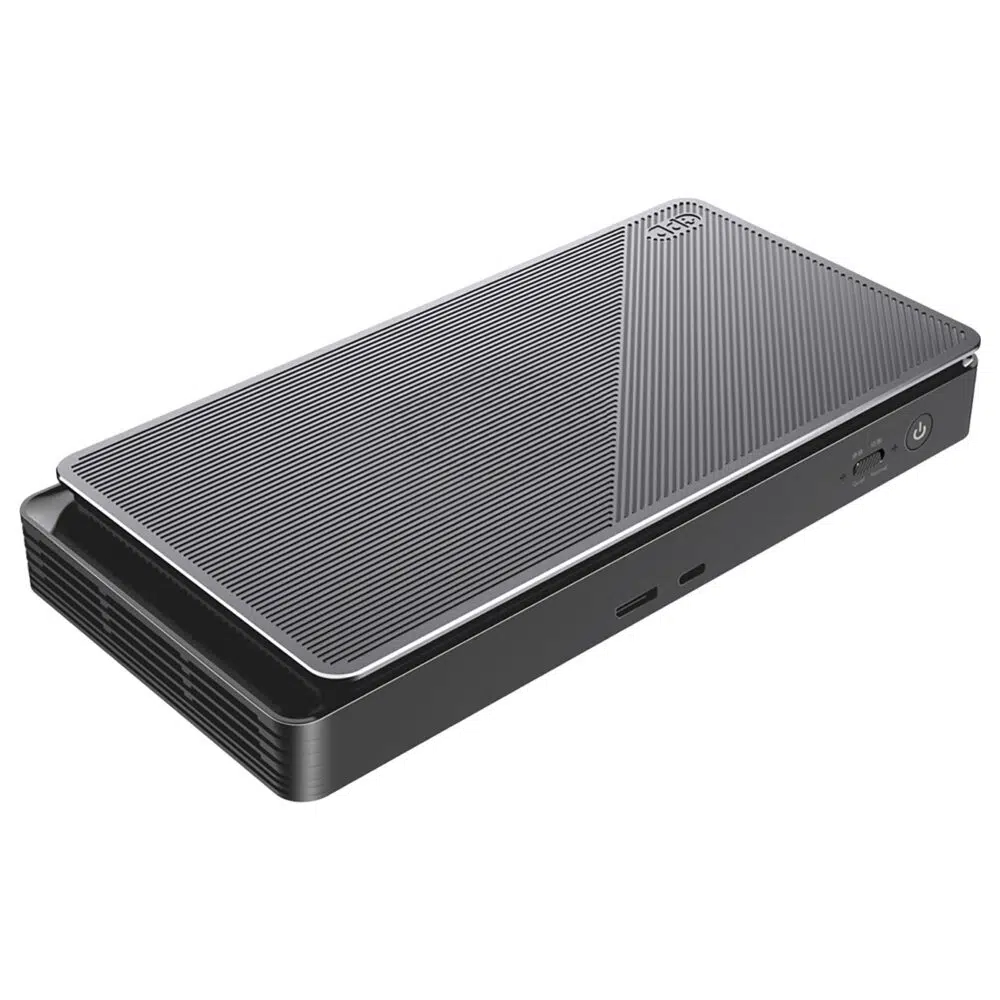 GPD G1 2024 eGPU Docking Station cu GPU AMD Radeon RX 7600M XT, comutator TGP Toggle și conectivitate versatilă. Ideală pentru gameri și profesioniști.  Precomandă acum pentru capabilități revoluționare.