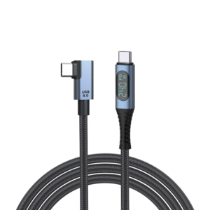 Cavo DroiX USB 4.0 Type-C - Forma a L