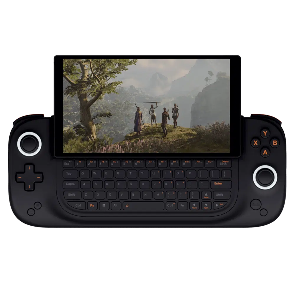 AYA NEO SLIDE Black Playing Game