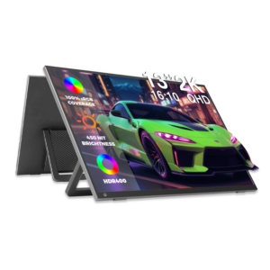 DroiX PM13 Render, mostrando um carro de corrida verde