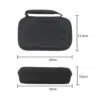 Anbernic RG Cube Case - Black protective case with a secure zipper closure, custom-fitted for Anbernic gaming devices, providing superior protection against scratches and impacts.