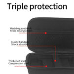 Custodia Anbernic RG Cube - Custodia nera portatile per console portatili Anbernic, con un design elegante, tasca interna a rete per accessori e robusta qualità costruttiva per il gioco in movimento.
