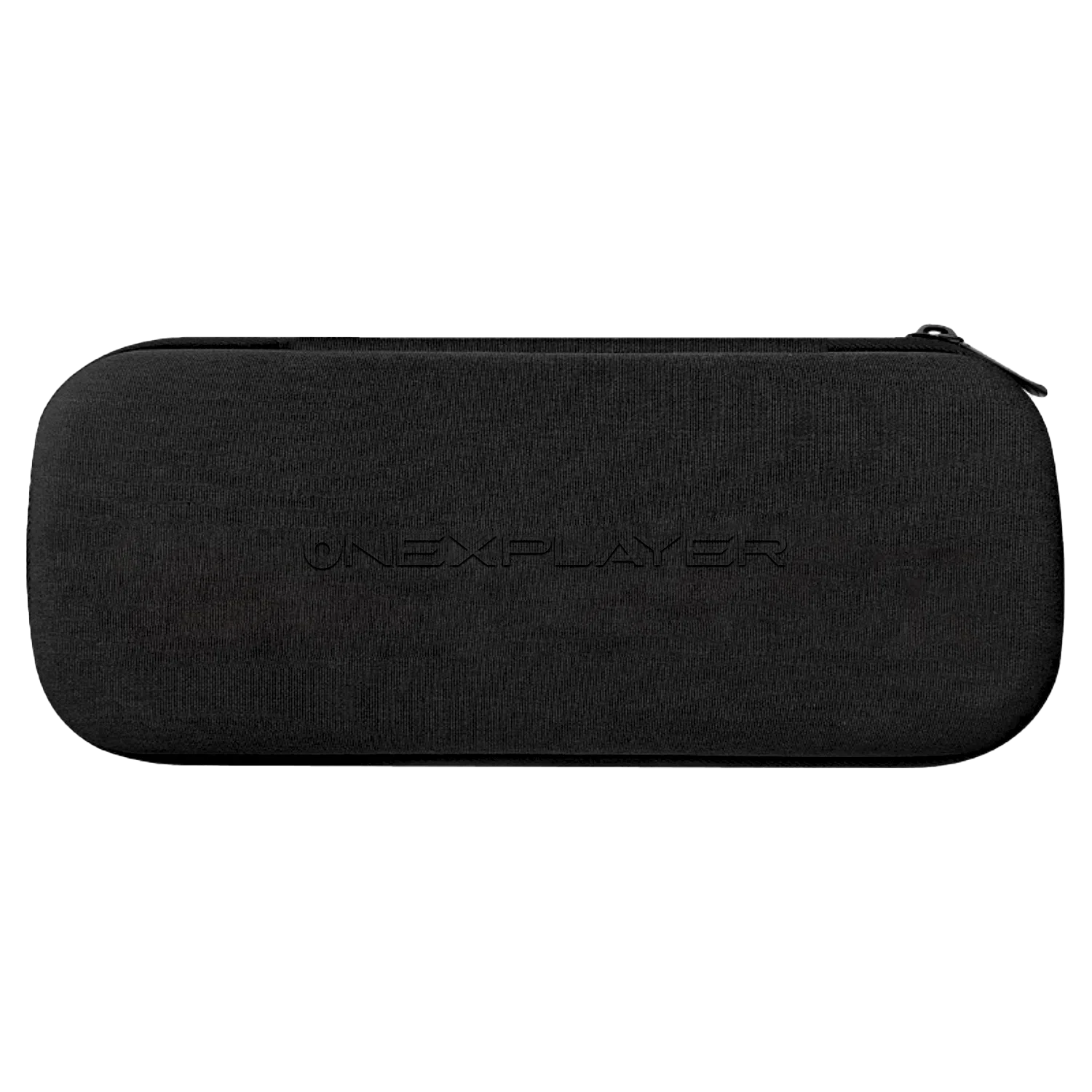 A sleek black protective case for the ONEXPLAYER ONEXFLY, featuring a minimalist design with the "ONEXPLAYER" logo subtly embossed on the front.