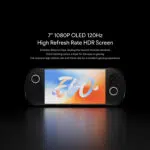 AYANEO Pocket EVO esiteltiin 7-tuumaisella 1080p OLED -näytöllä, jonka 120 Hz:n virkistystaajuus, HDR-ominaisuudet ja ensiluokkainen muotoilu takaavat mukaansatempaavan pelikokemuksen.