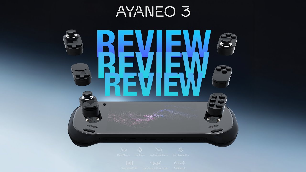 🔥 AYANEO 3 – The World's First Modular Handheld Gaming Console