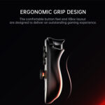 A side profile of the Odin 2 Portal, emphasizing its ergonomic grip design and comfortable Xbox-style button layout for an improved gaming experience.