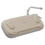 AYANEO 3 Carrying Cases – Protective hard-shell cases designed for the AYANEO 3 handheld gaming console, featuring a durable exterior, secure zipper closure, and ergonomic contours for a perfect fit. Available in black and retro beige color options.