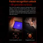 ONEXPLAYER X1 PRO biometric security features, including facial recognition and fingerprint unlock via Windows Hello