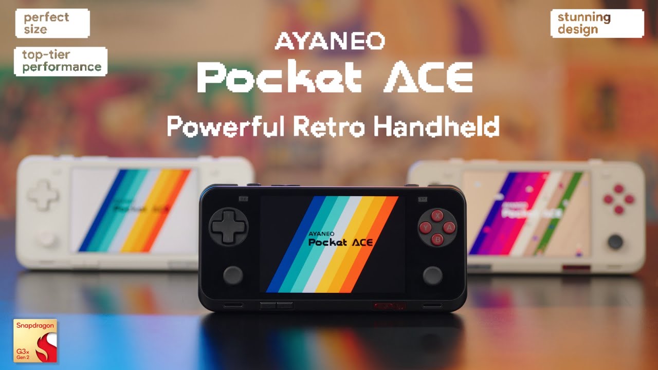 AYANEO Pocket ACE 16GB/1TB レトログレー ブラックフライデーSALE☆》AYANEO Pocket ACE Android機 – UMPC専門店
