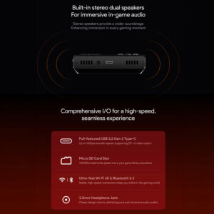 The three premium colour variants of the AYANEO Pocket VERT side-by-side: Moon White, Lava Red, and Midnight Black, highlighting the metallic finish and elegant vertical design.