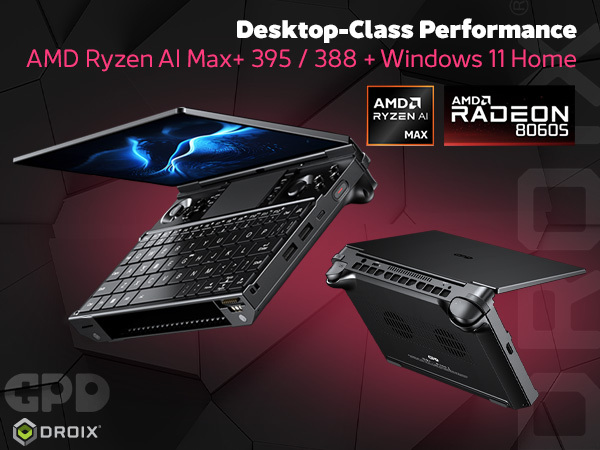 GPD WIN Max 3 Handheld Gaming PC 1 GPD WIN Max 3 desktop-class performance overview