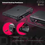 GPD WIN Max 3 handheld gaming PC promotional infographic — infographic 05