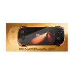 KONKR-POCKET-FIT-SCREEN-PROTECTOR-LISTING-DONE-01-37bb87be-ec29-4056-99ed-74f99ac44b14.webp KONKR Pocket Fit Screen Protector on gold box, front view with black handheld console graphic and glossy tempered film