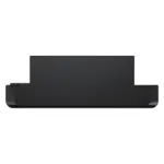 GPD WIN Max 3 110W cooling module, front view, matte black with glossy rounded base and raised rear panel