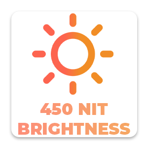 450 nits