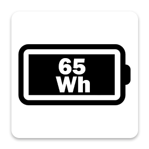 Batería de 65 Wh