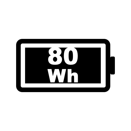 Bateria de 80Wh